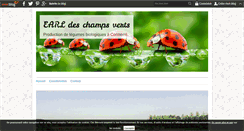 Desktop Screenshot of earldeschampsverts.fr